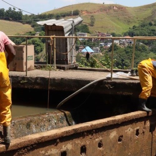 SAE de Barra do Piraí promove limpeza da Estação de Tratamento de Água do Paraíso